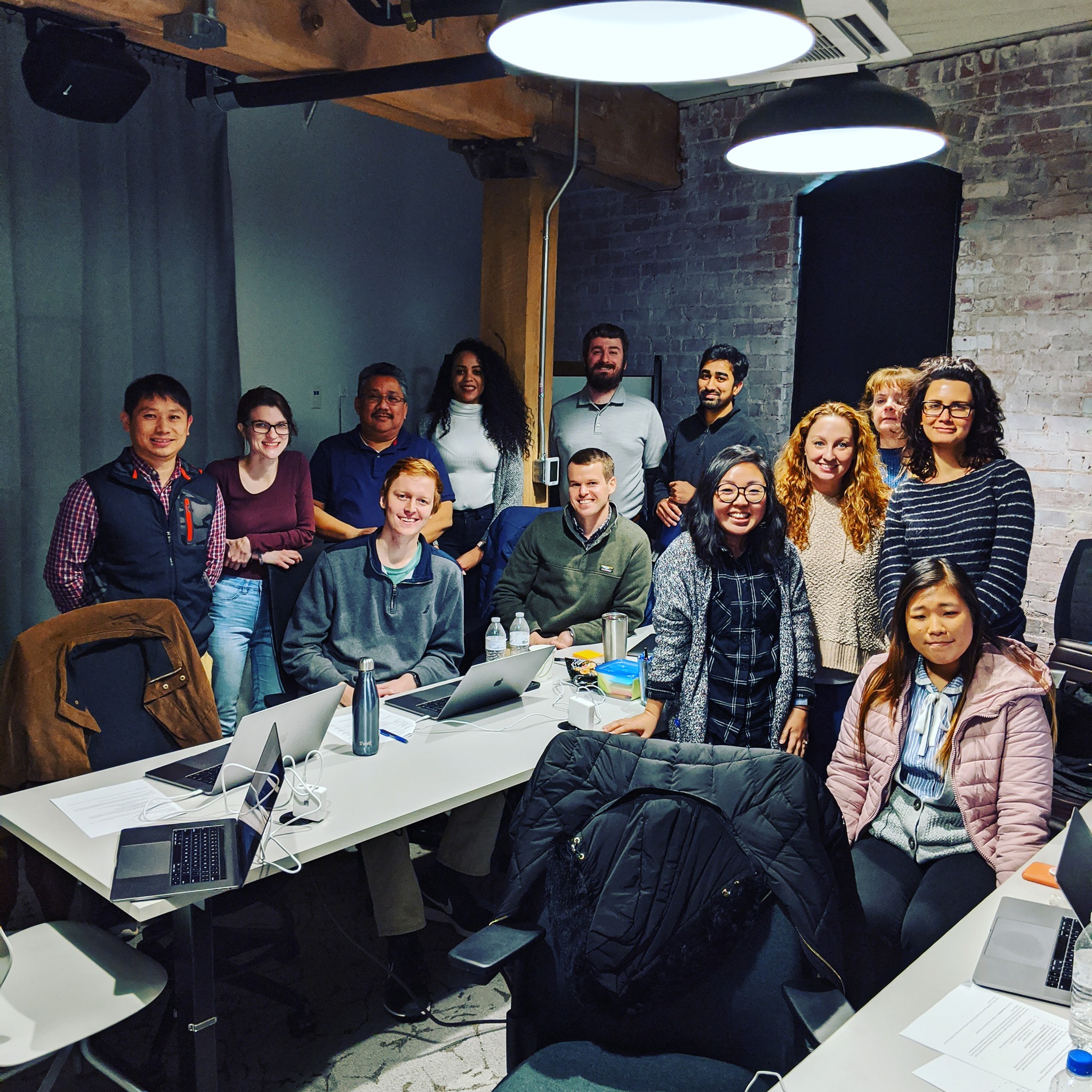 Team meeting in the office